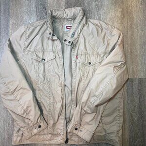 Levi's Men's Beige Lightweight Jacket